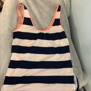 Cute striped tank top!